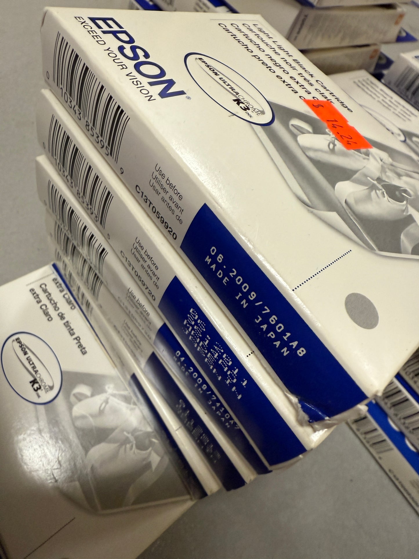 Genuine Epson lot of 79 epson 59 ink cartridges T059 style photo R2400