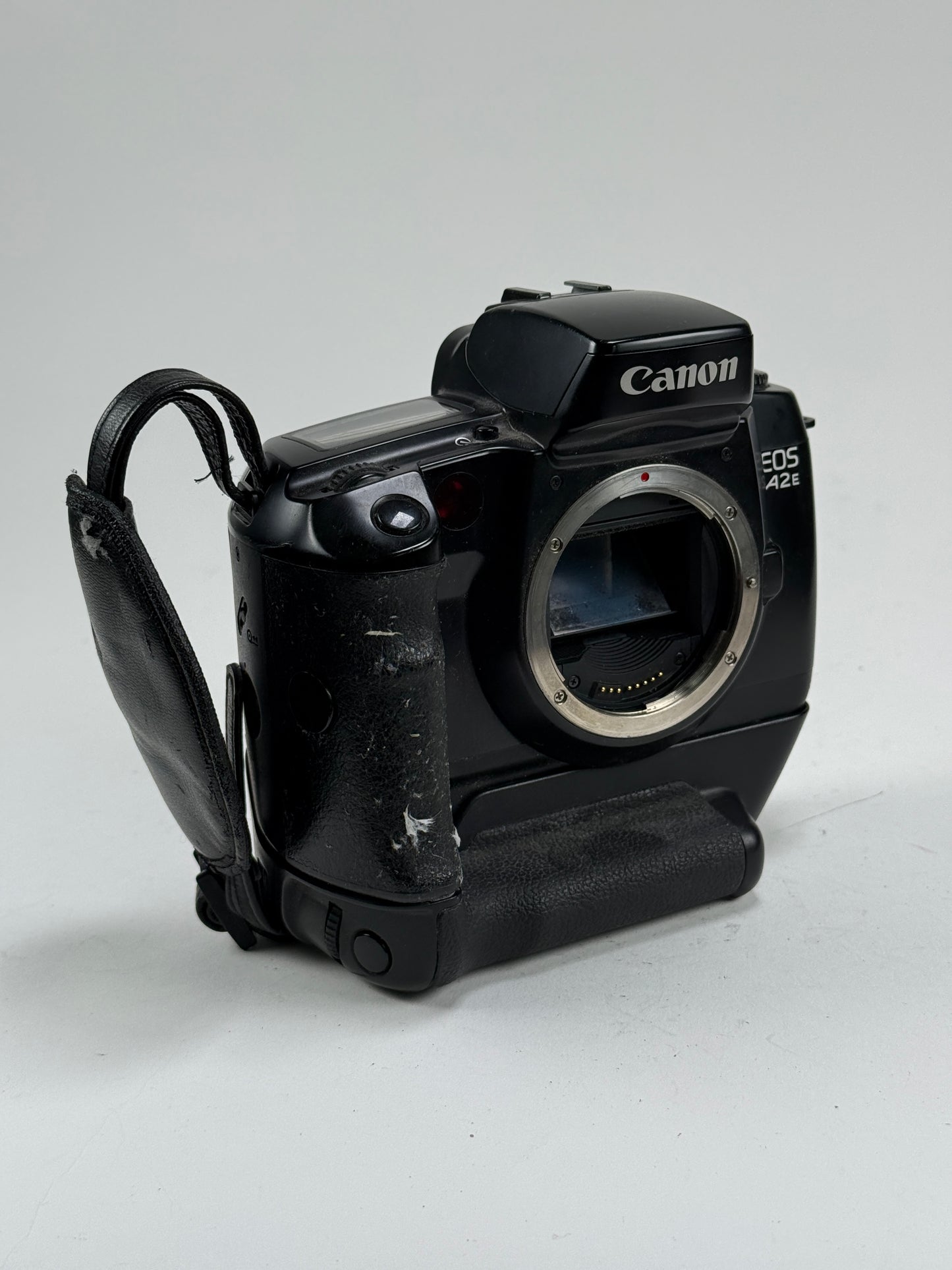 Canon EOS A2E SLR Film Camera with VG-10 grip