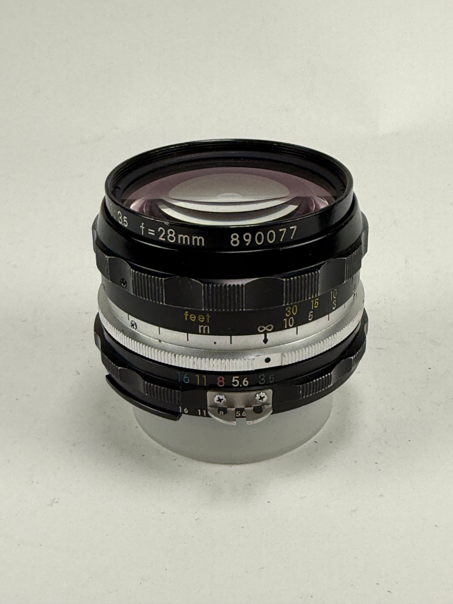 Nikon Nikkor H C Auto AI converted 28mm f3.5 Lens Prime SLR
