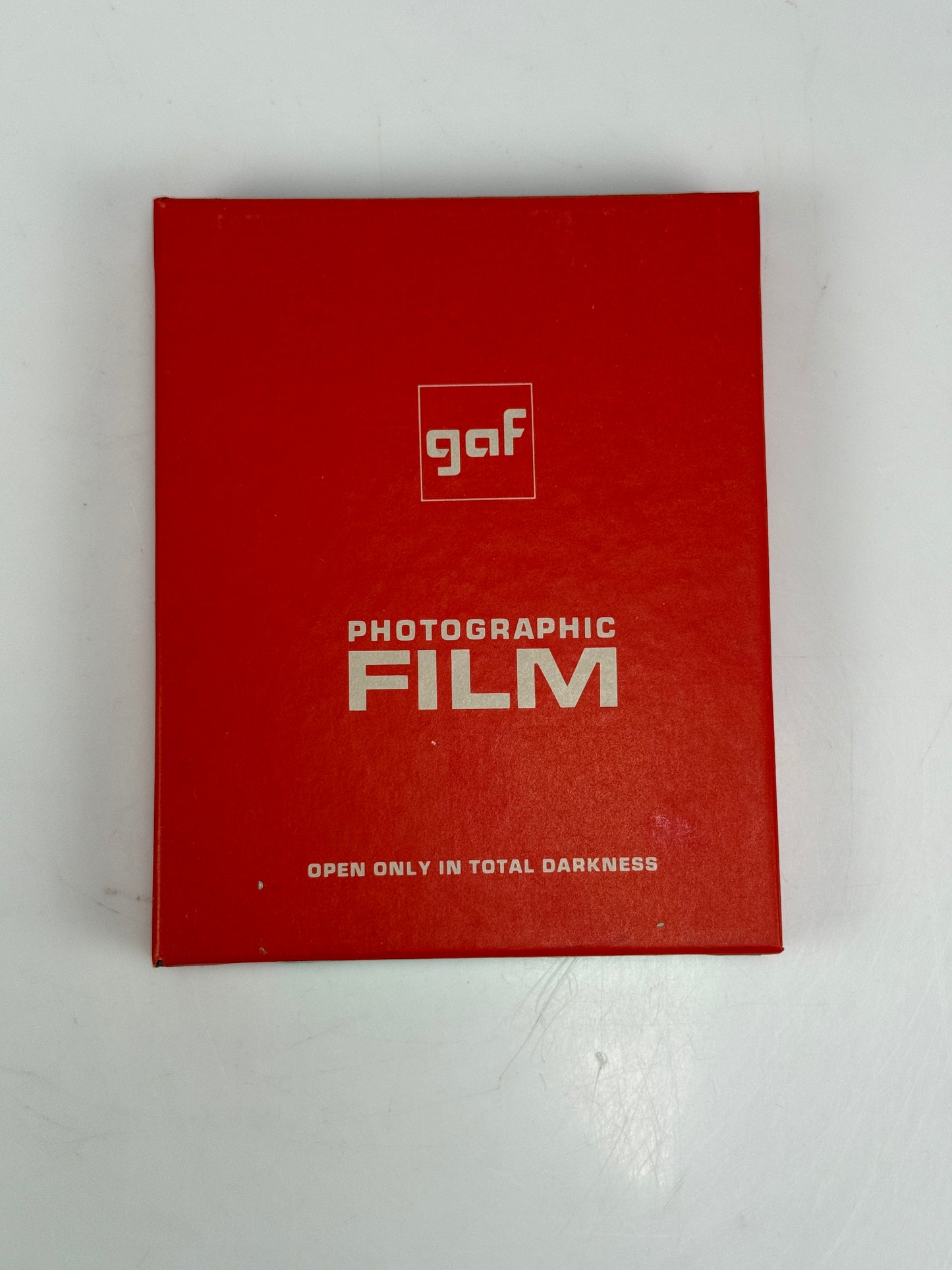 GAF 4X5 25 Sheets Photographic Sheet Film Gafstar Film Type V Superpan Class L