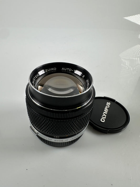 Olympus OM 85mm f2 F. Zuiko Auto T Lens OM Mount