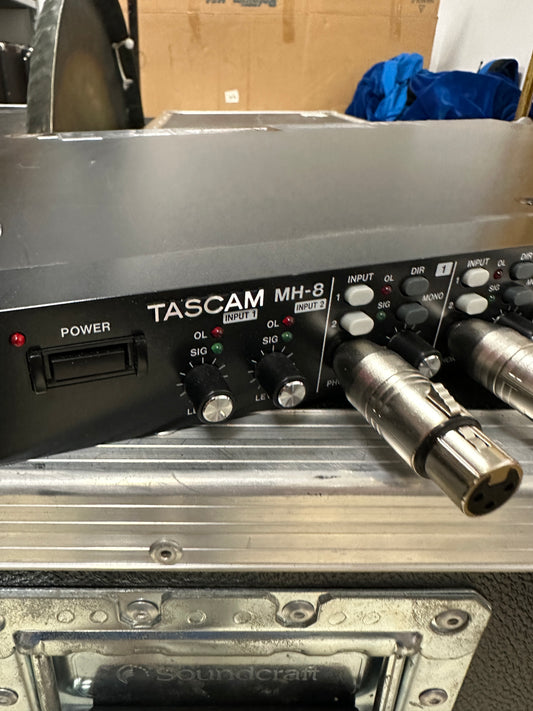 TASCAM MH-8 Headphone Amplifier – Excellent Condition, Lightly Used