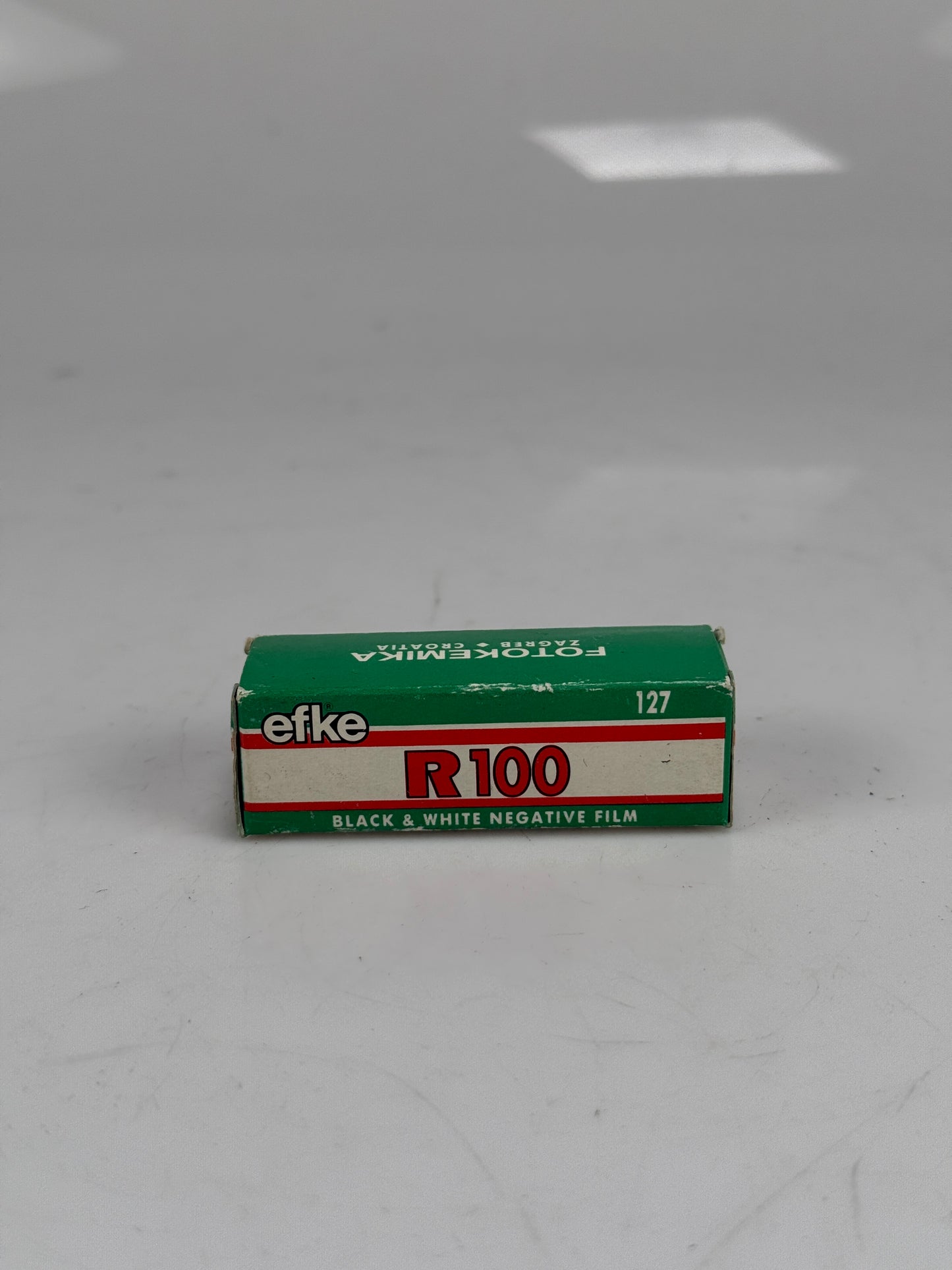 Rare, Unopened Roll of Prized Fotokemika efke r100 127 film