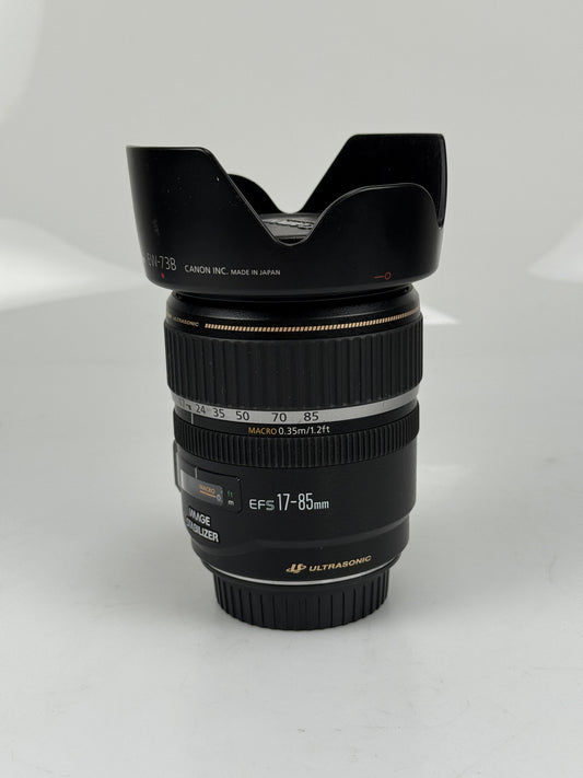 Canon EF-S 17-85mm f4-5.6 IS USM Macro Lens EFS