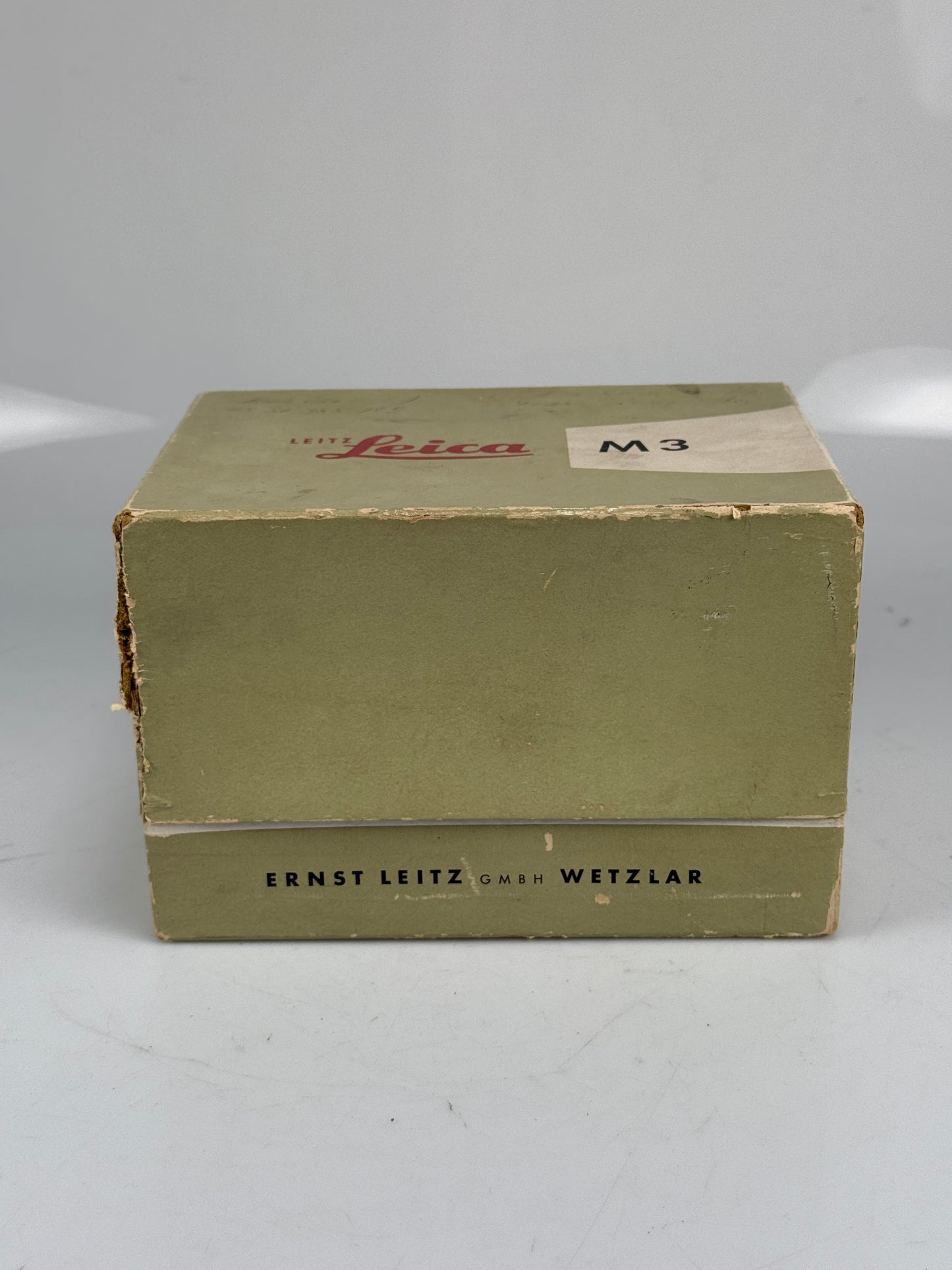 Leica M3 Black Paint Original Box Only RARE