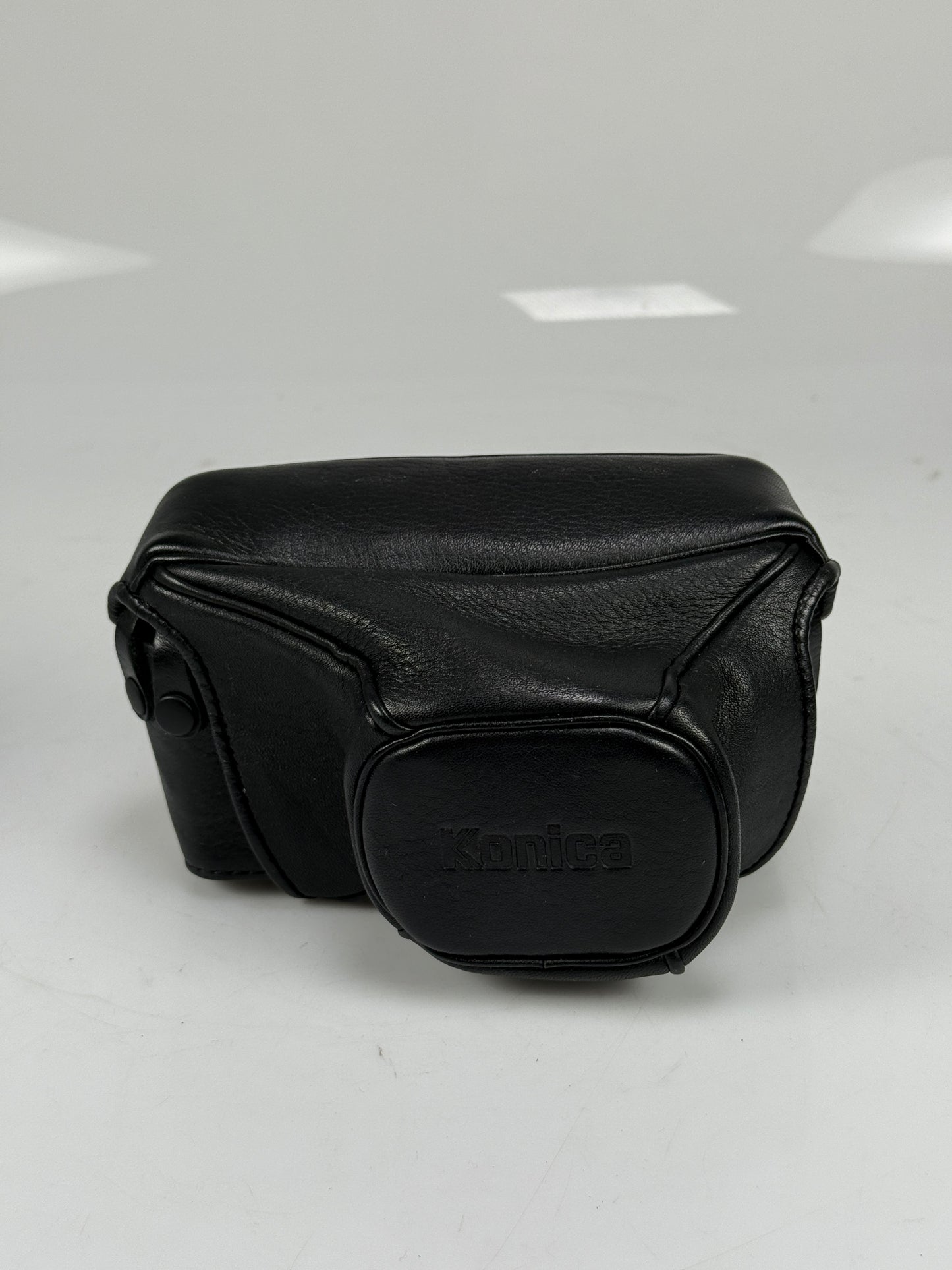 Konica HEXAR RF Leather Black Camera Case Genuine