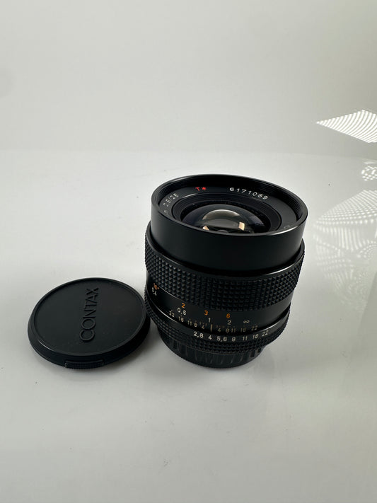 Contax Carl Zeiss Distagon T* 28mm f2.8 AEJ MF Lens