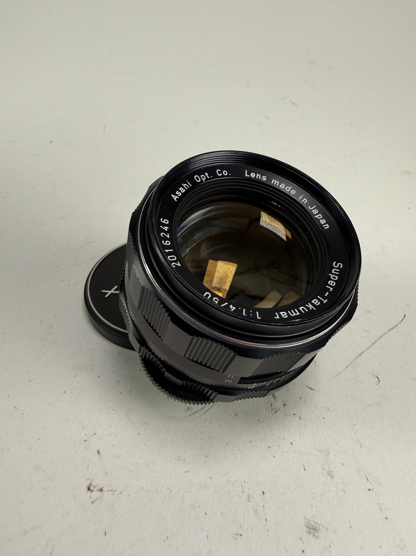 PENTAX SMC TAKUMAR 50mm F1.4 M42 lens Asahi