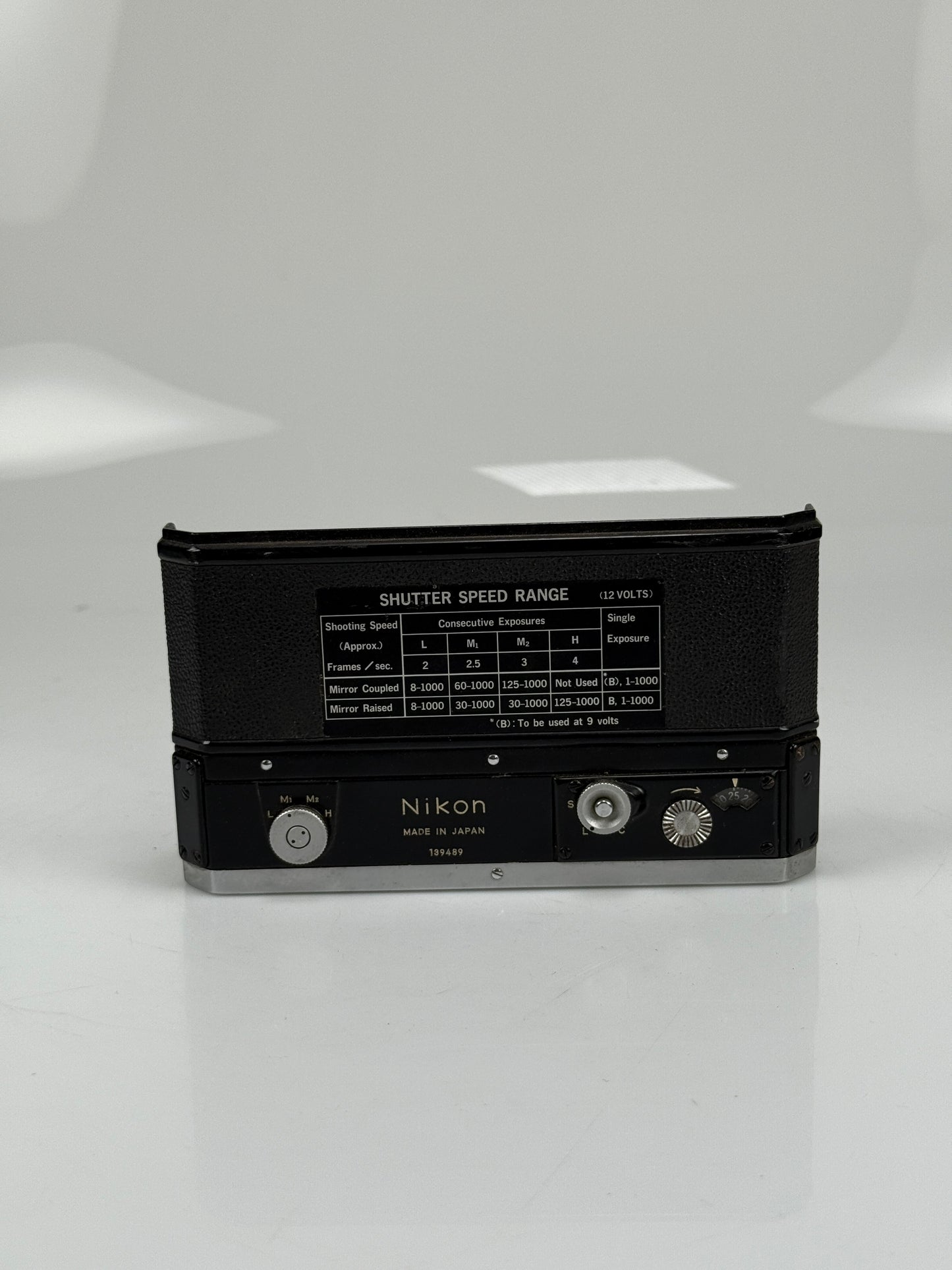Nikon F Camera Motor Drive F36