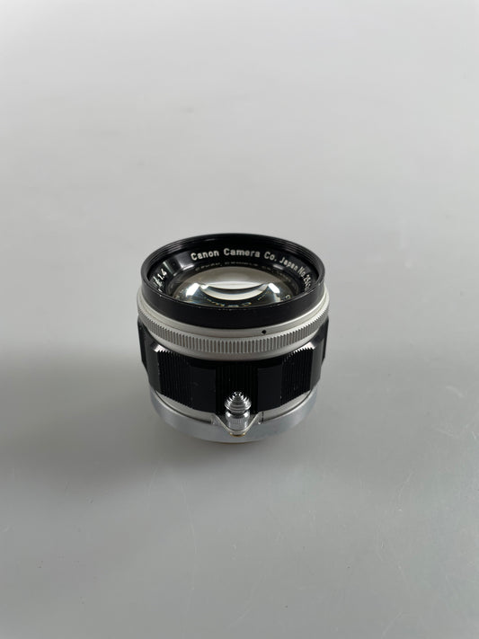 Canon 50mm f1.4 L L39 Leica Screw Mount LTM Lens