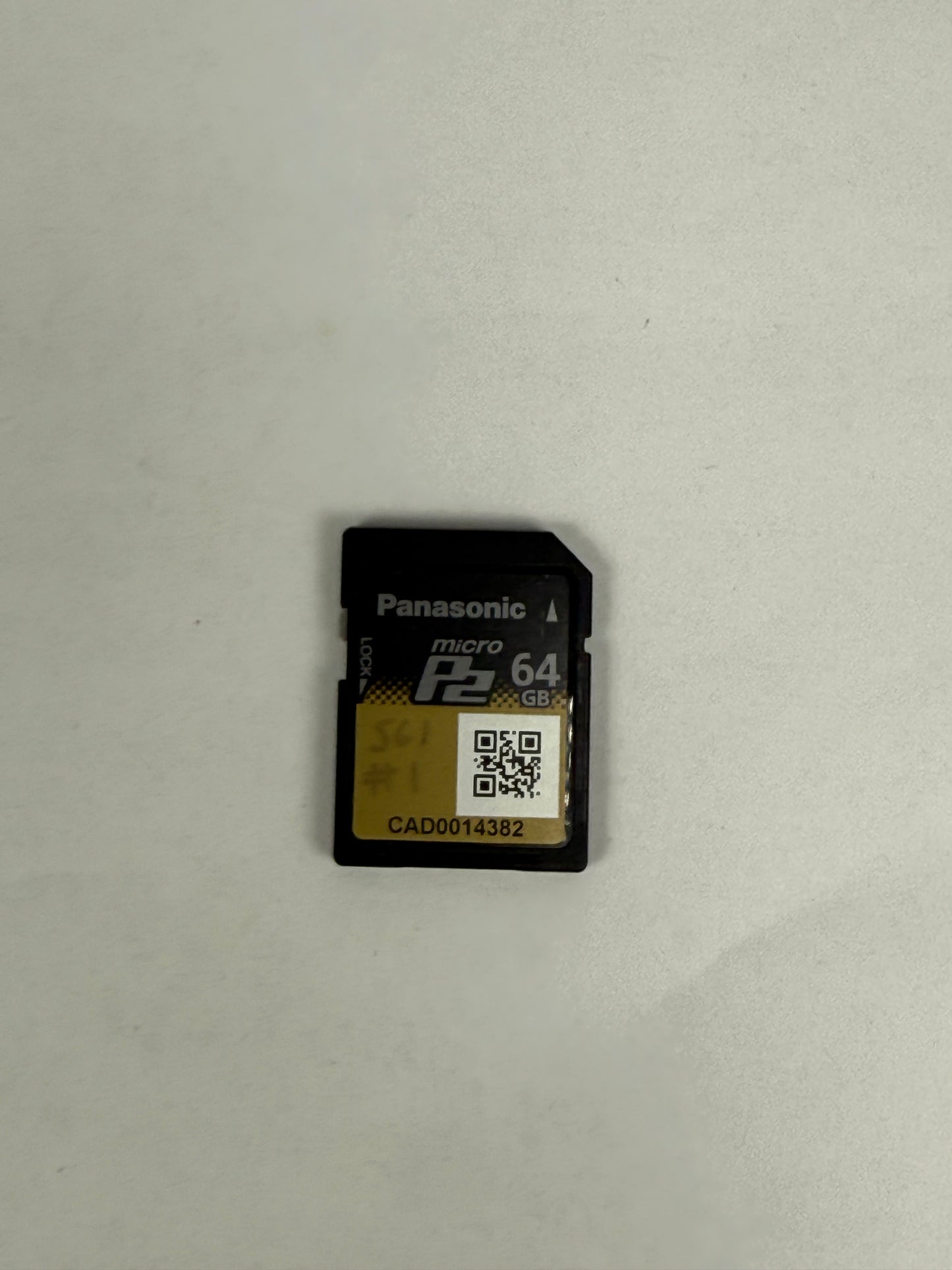 Panasonic Micro P2 64GB SD Memory Card
