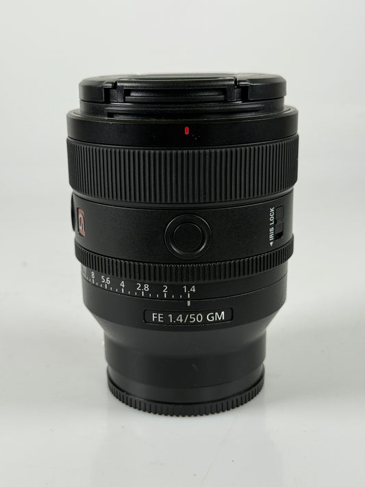 Sony FE 50mm f1.4 GM SEL50F14GM lens