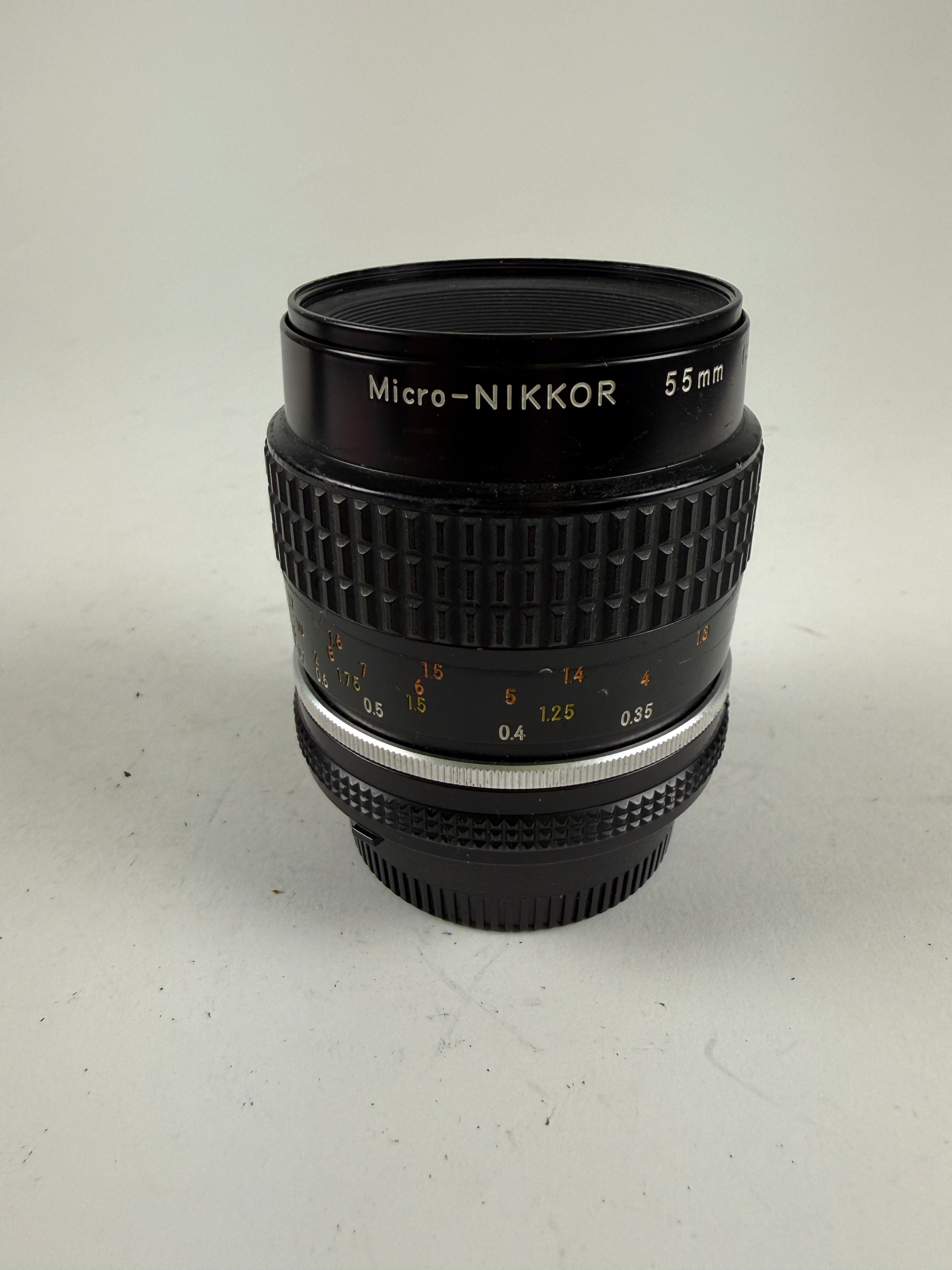 Nikon Nikkor AIS 55mm f2.8 Micro Lens – Cardinal Camera Used