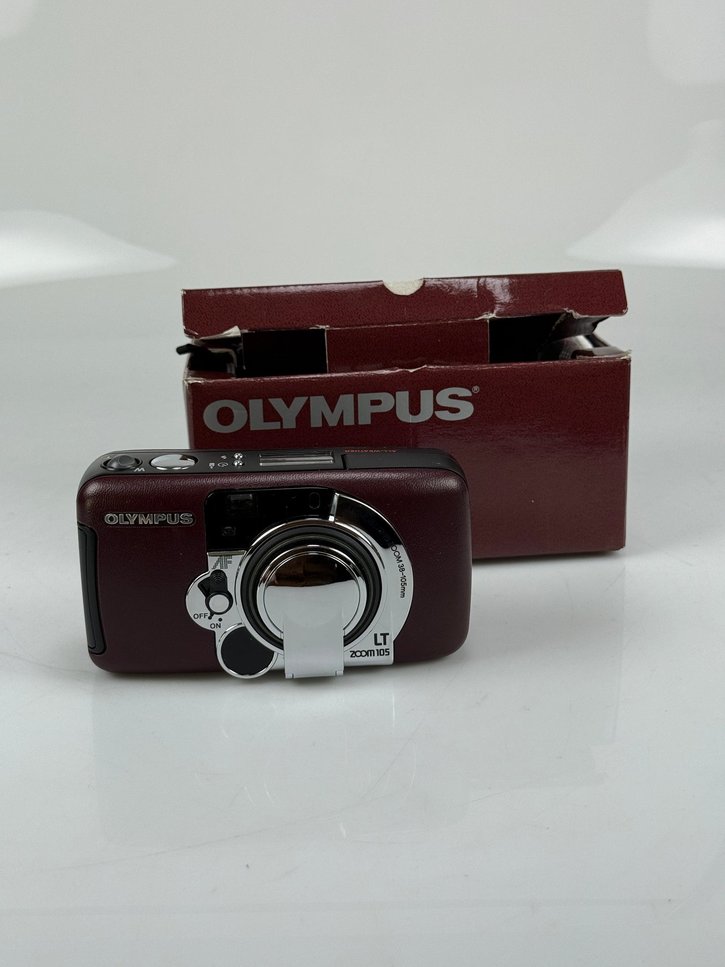 Olympus LT-Zoom 105 DLX 35mm Point & Shoot Film Camera