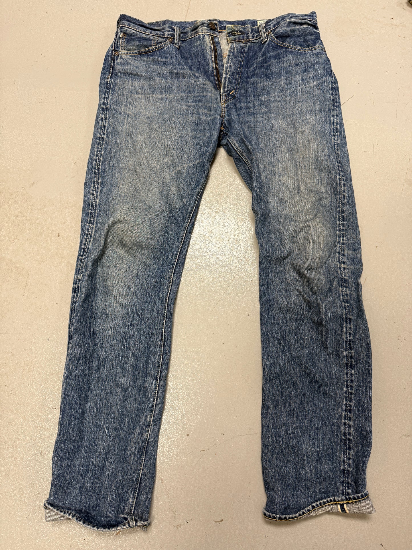 OrSlow Selvedge Denim 107 Jeans Size 3 Japan Medium