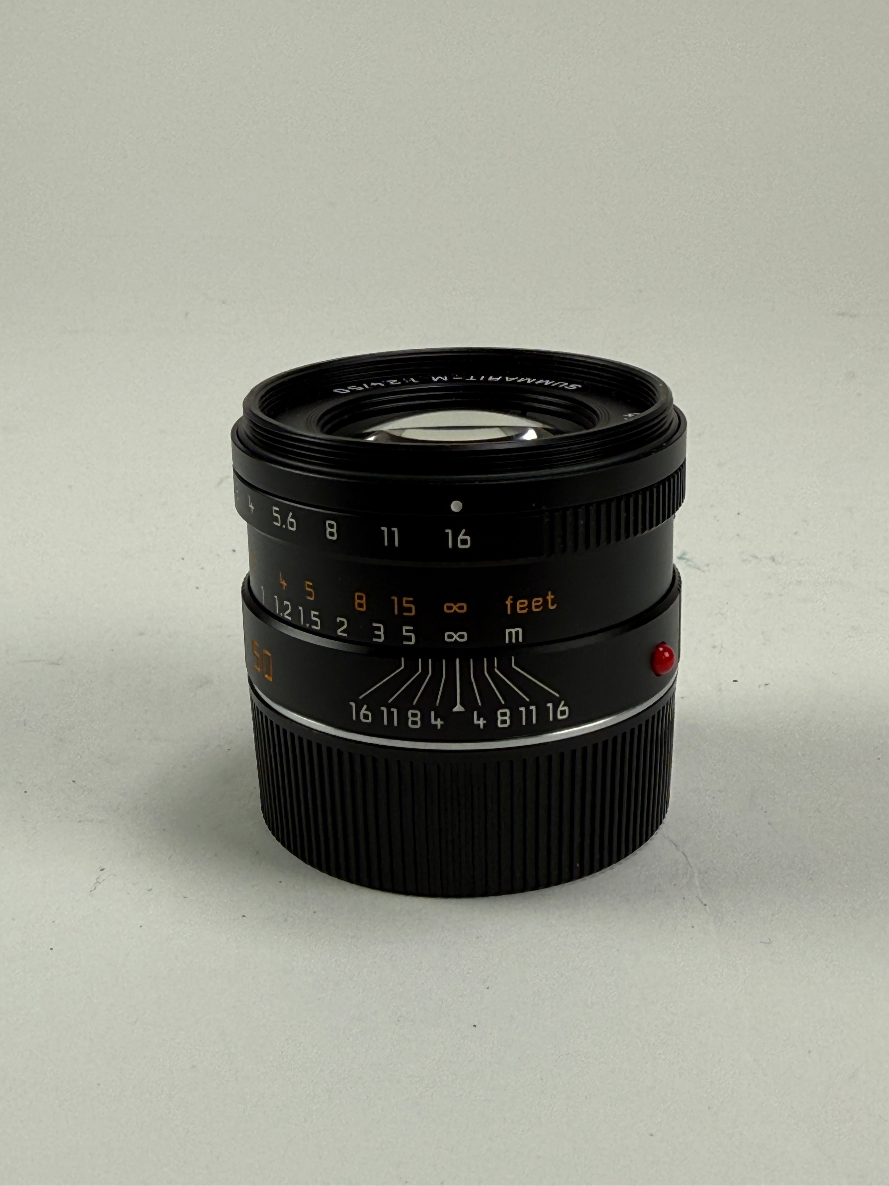 Leica Summarit-M 50mm F2.4 Black (Leica M) 11680 w/ hood