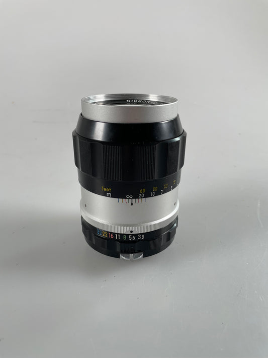 Nikon Nikkor Q Non-AI 135mm f3.5 Lens