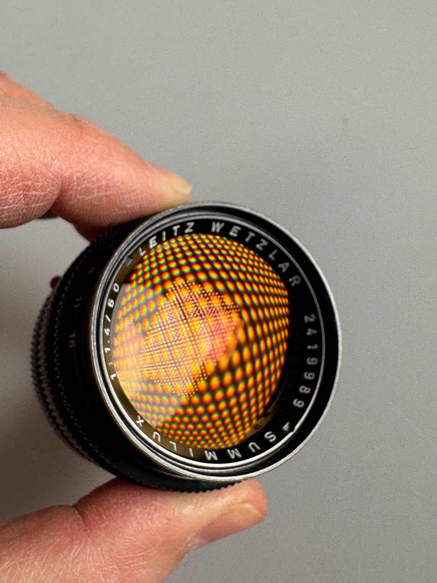 LEITZ Leica Summilux M 50mm F1.4 E43 Ver.II V2 Black Lens 11114