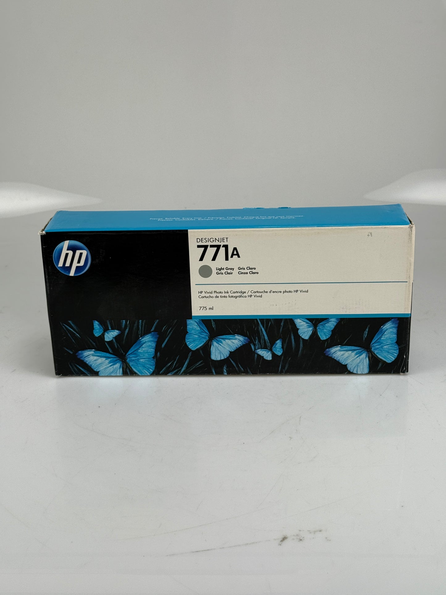 HP 771A B6Y22A Light Gray DesignJet Ink Cartridge - Z6200 - Genuine OEM 11/2019