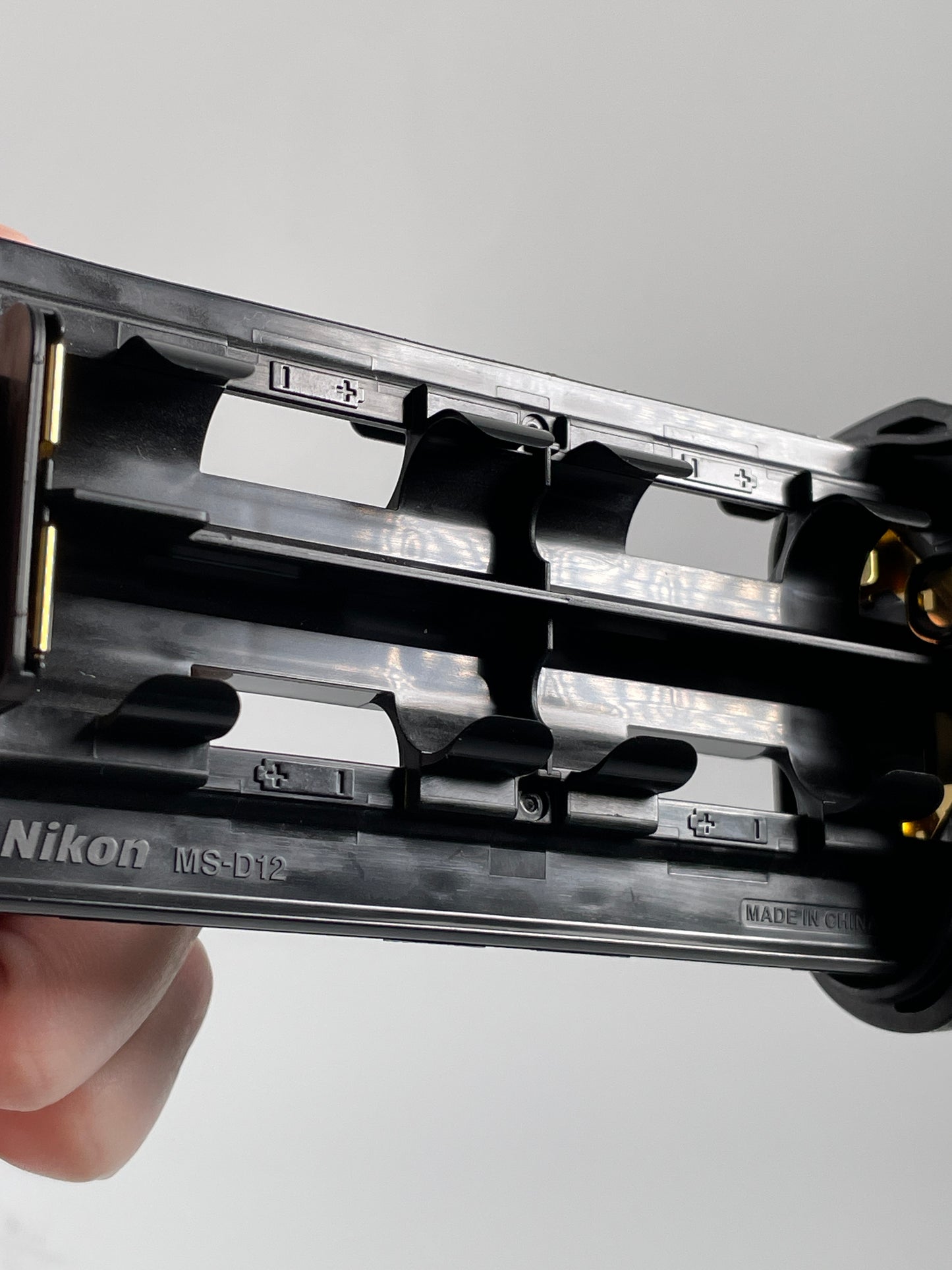 Nikon MS-D12 Battery Holder Tray for AA batts MB-D12 MB-D17 MB-D18 Grips