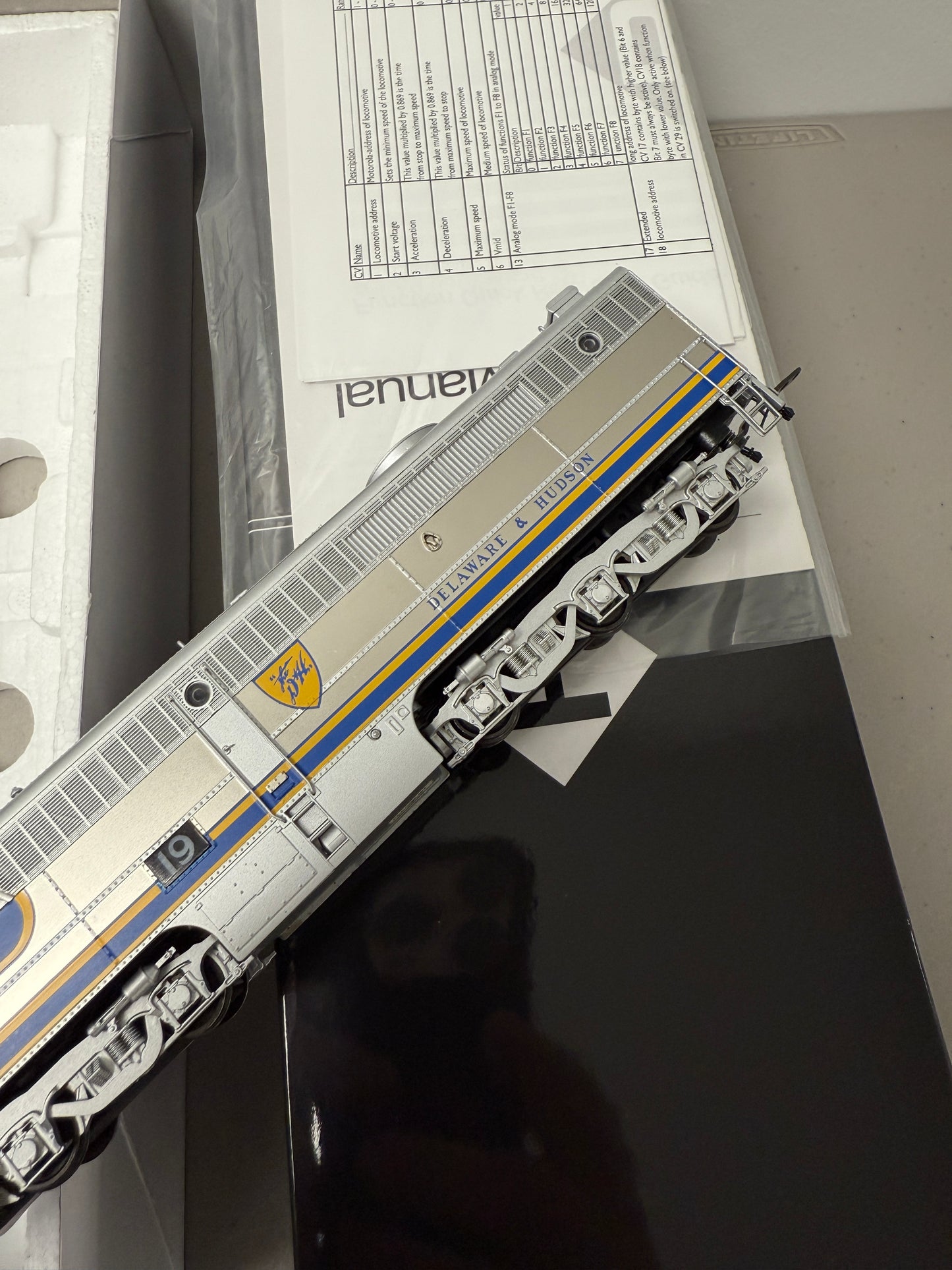 Precision Craft HO Scale #359 Alco PA2 Blue Warbonnet #19 DC/DCC w/ Sound