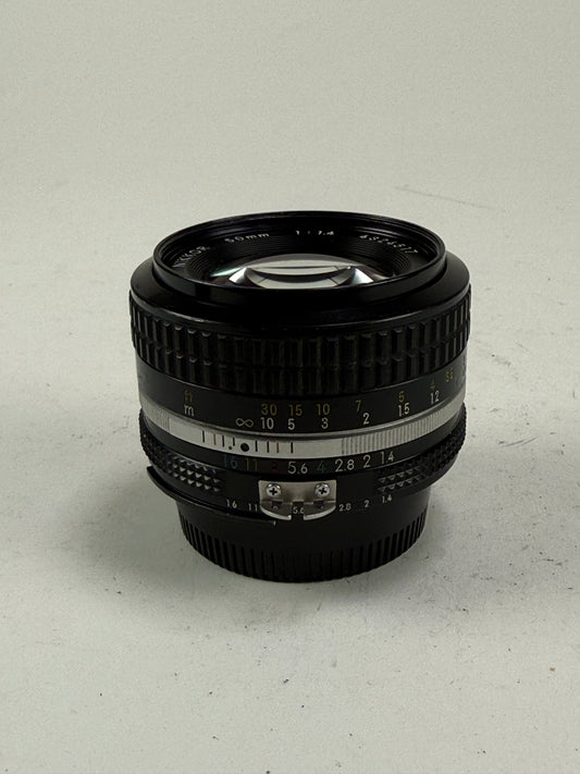 Nikon Nikkor Ai 50mm f1.4 Lens Prime SLR