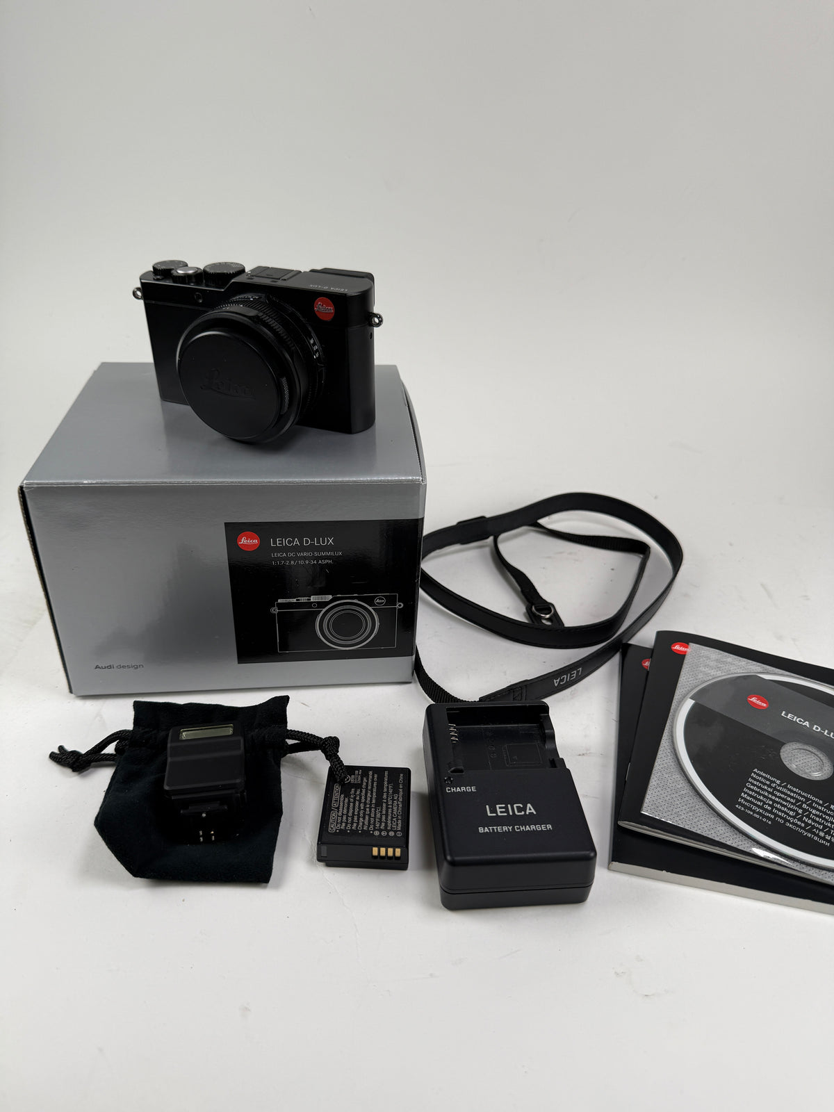 Leica D-Lux Typ 109 digital camera Black 18471