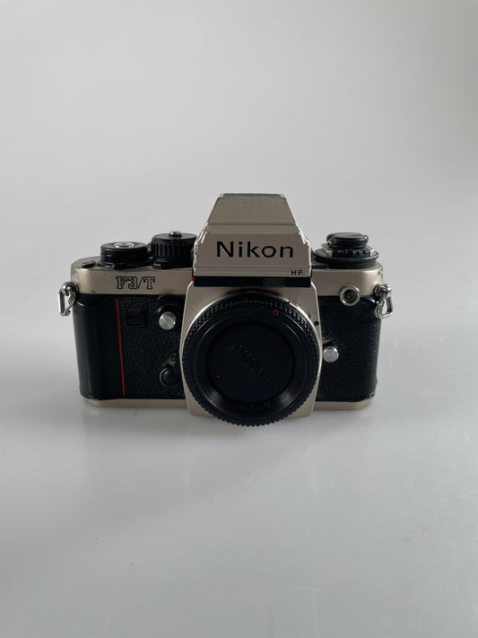 Nikon F3/T F3 T Titan HP Champaign Silver SLR Film Camera