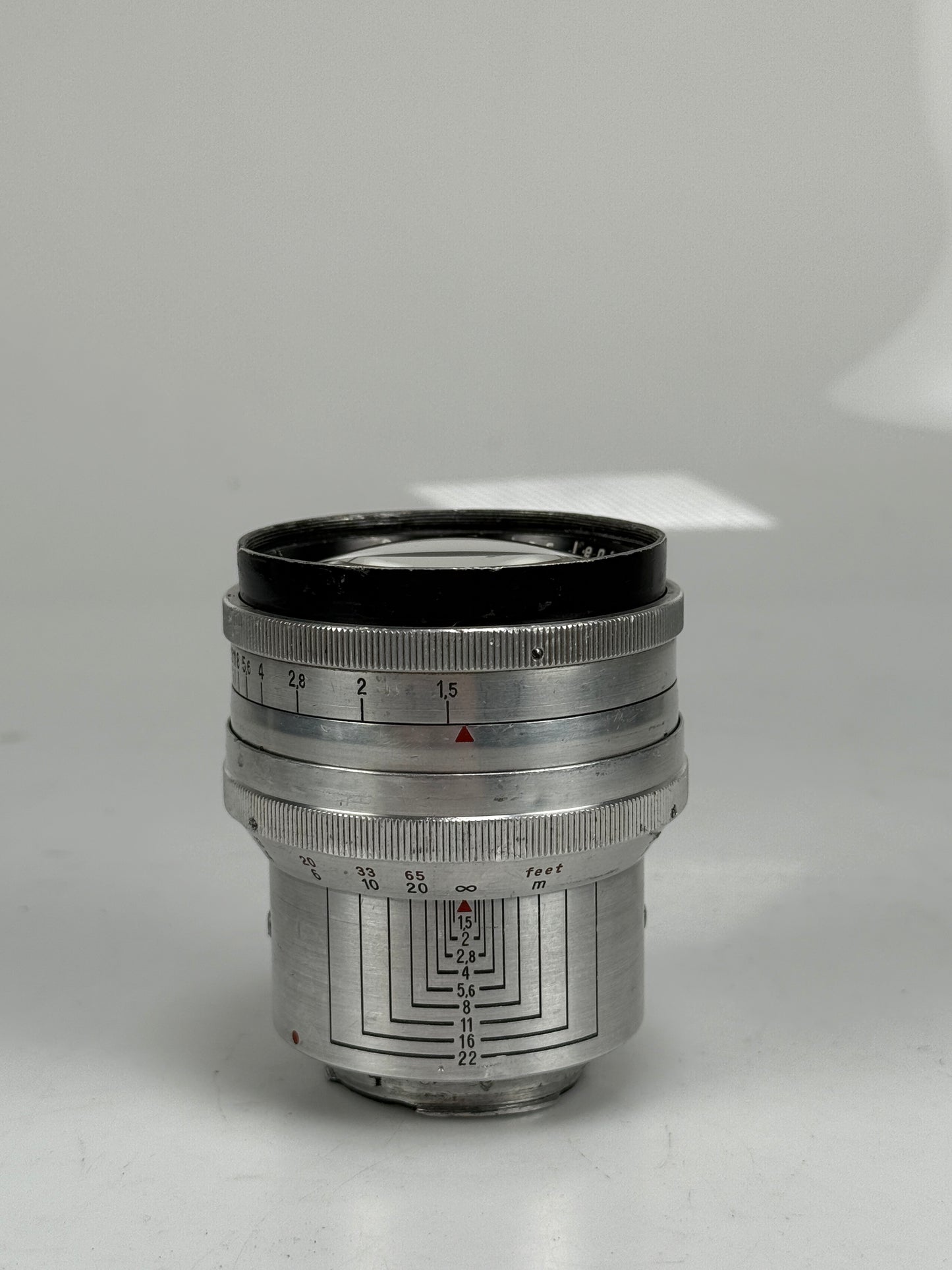 Carl Zeiss Jena Biotar 7.5cm f/1.5 75mm RED T exakta