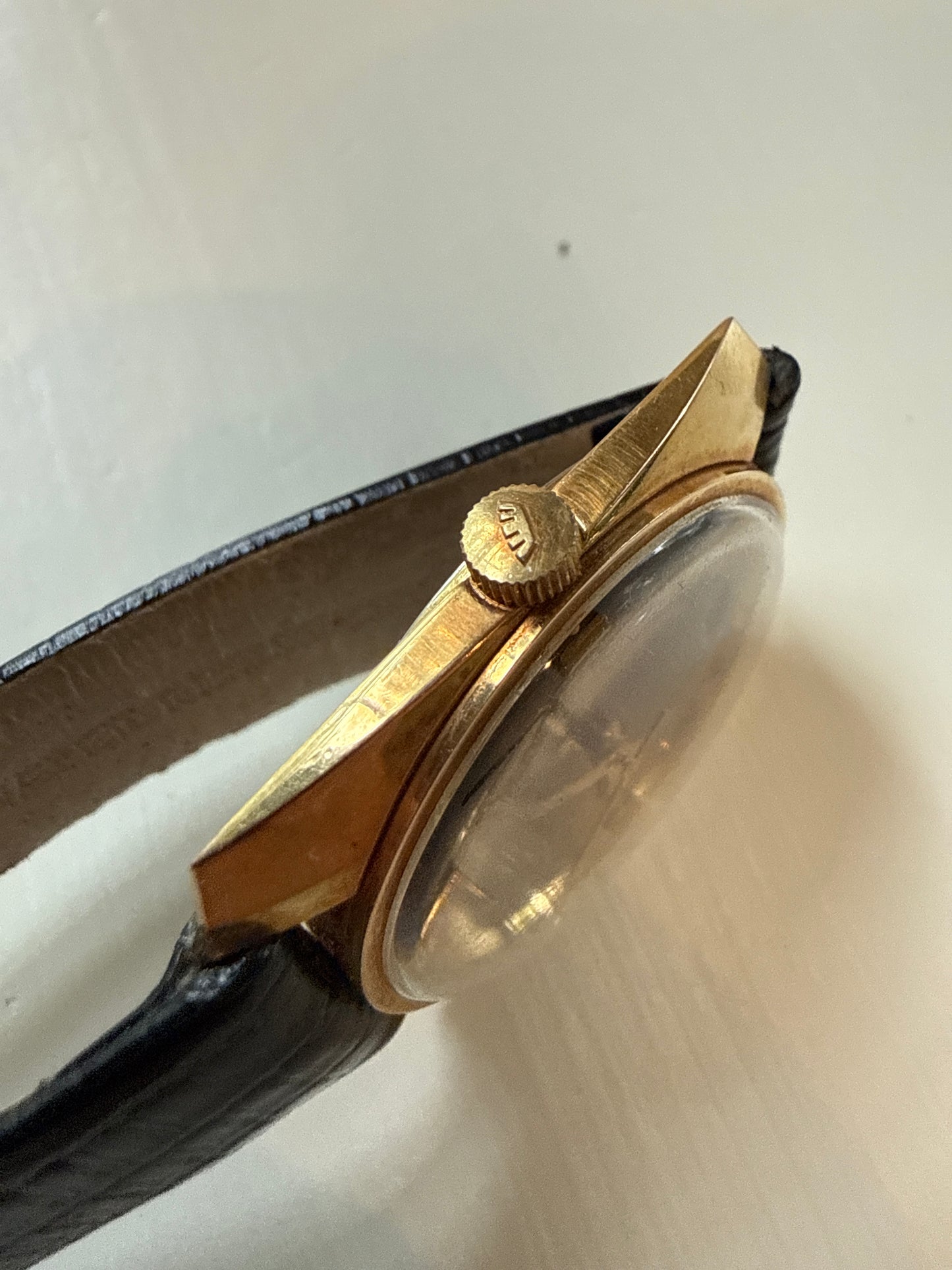 FORTIS ESTORIL 21 Jewel manual wind WRIST WATCH MEN’S DATE RARE