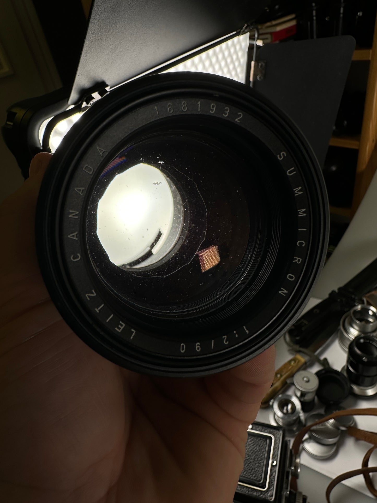 Leica Leitz Summicron M 90mm F2 Black Lens