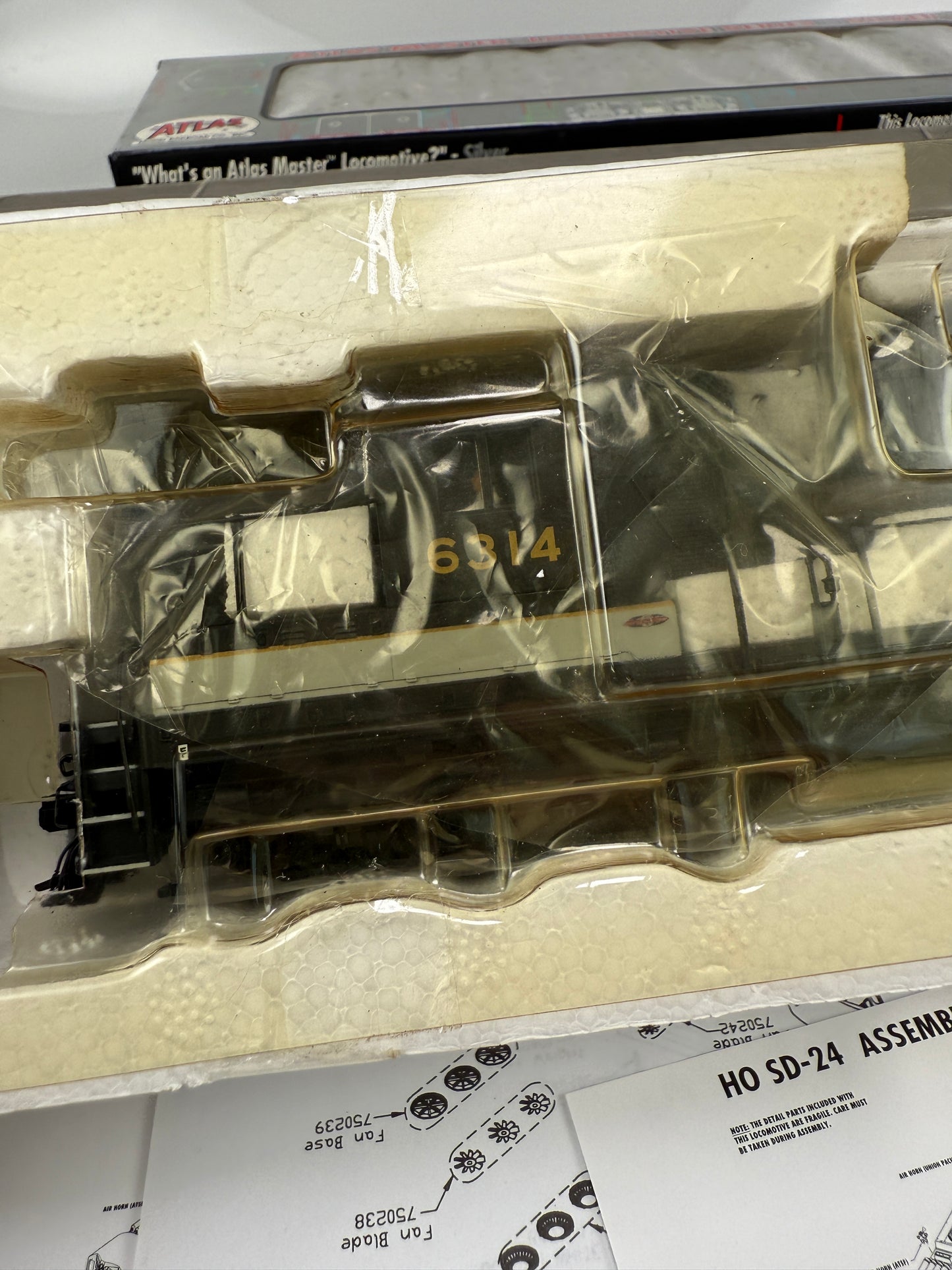 Atlas Silver 7511 SD 24 Southern 6314 HO Locomotive