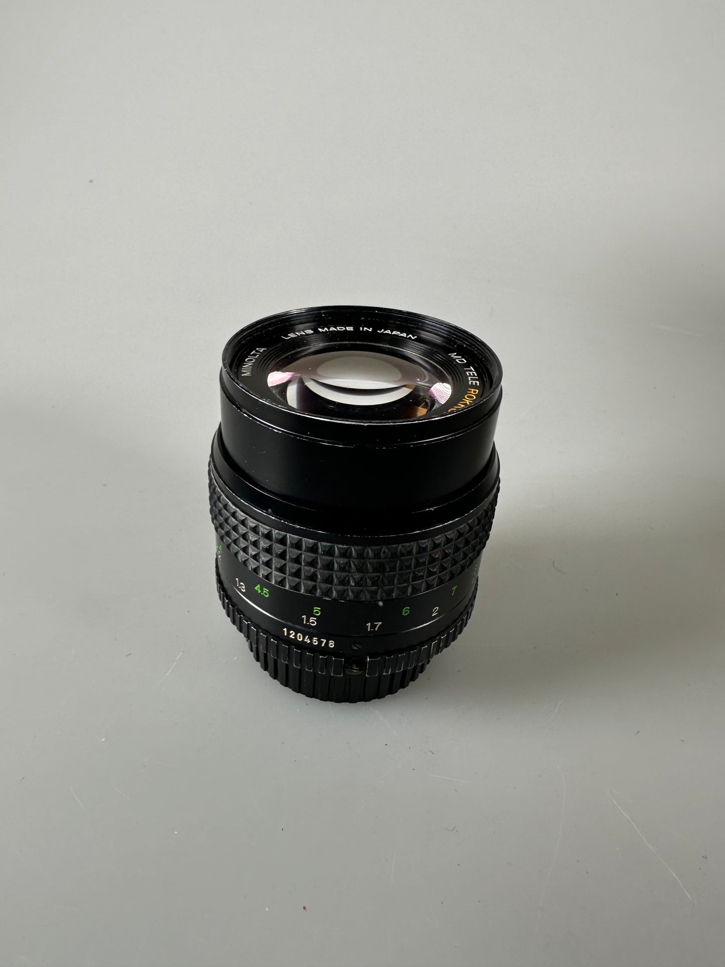 Minolta MC Tele Rokkor X 100mm f2.5 MD Mount Lens