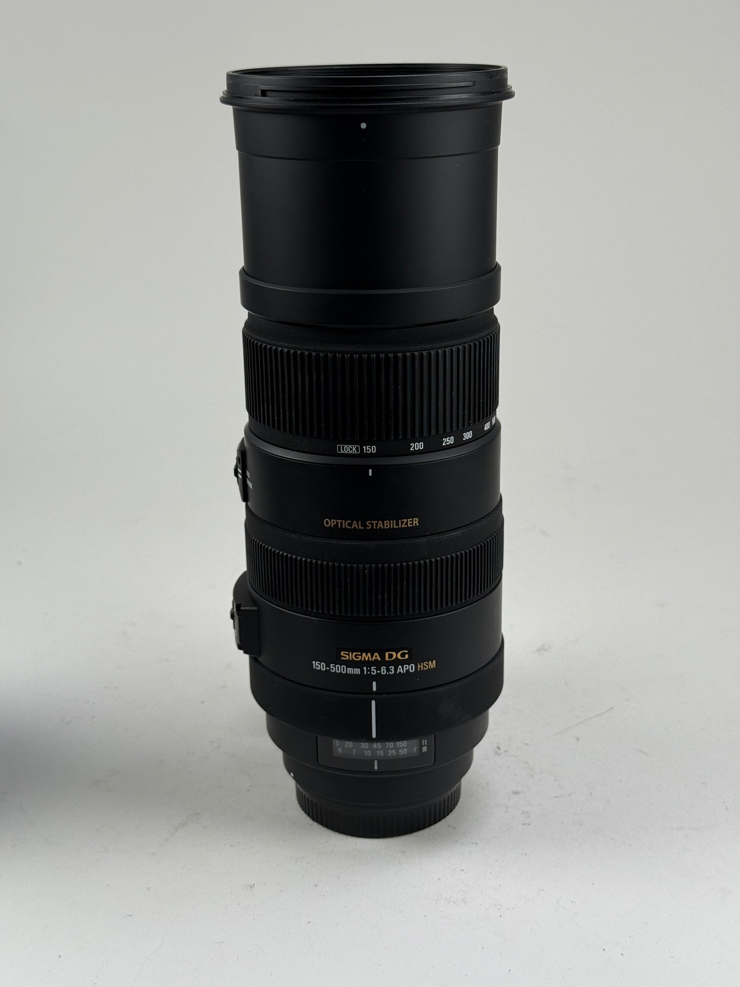Sigma DG 150-500mm f5-6.3 APO HSM DG OS Lens For Canon EF