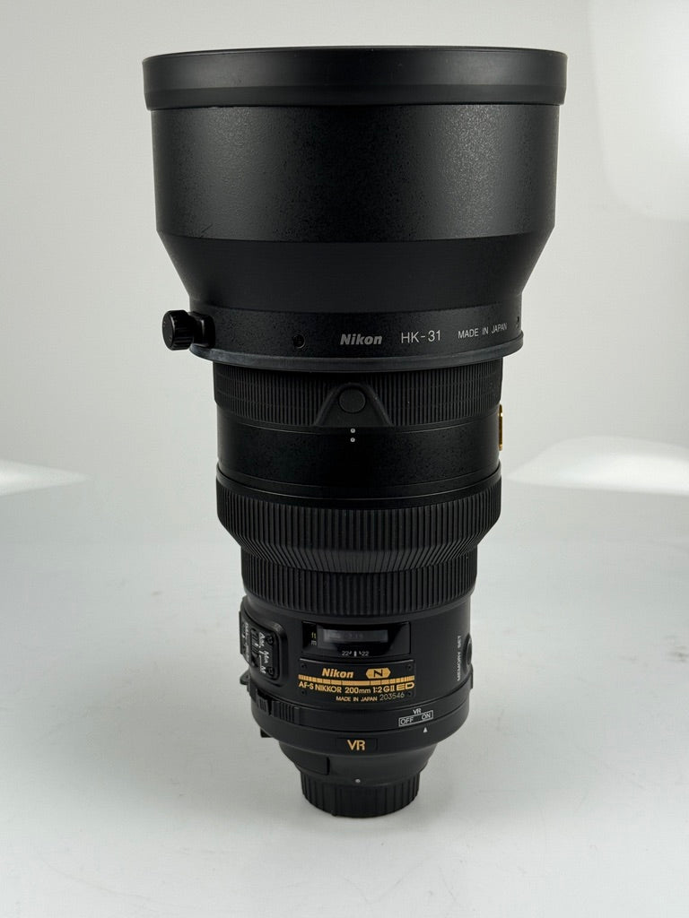 Nikon Nikkor AF-S 200mm F2 G ED VR II Lens