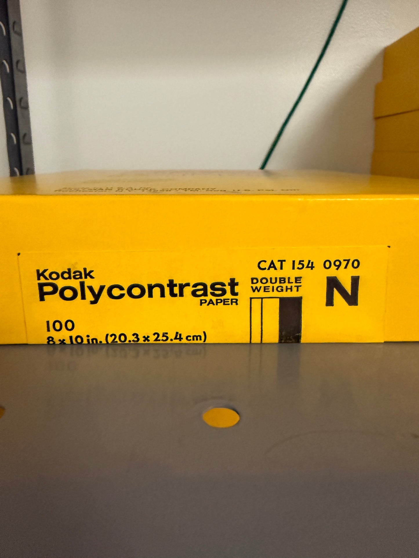 Kodak Polycontrast N double weight Photo Paper 100 Sheets 8x10 inch