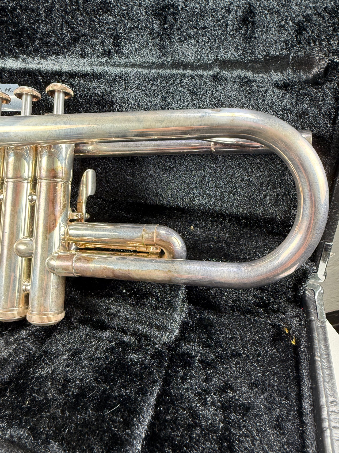 Yamaha Silver Trumpet YTR4320ST with case and 11C4-7C mouthpiece