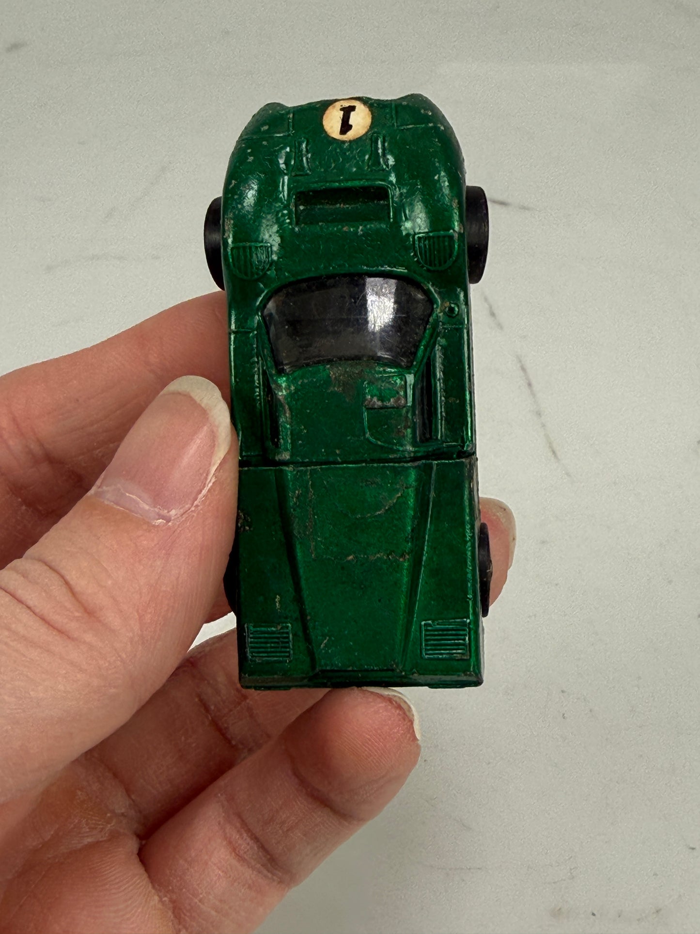 Hot Wheels Redline Ford J-Car 1967 Original Green