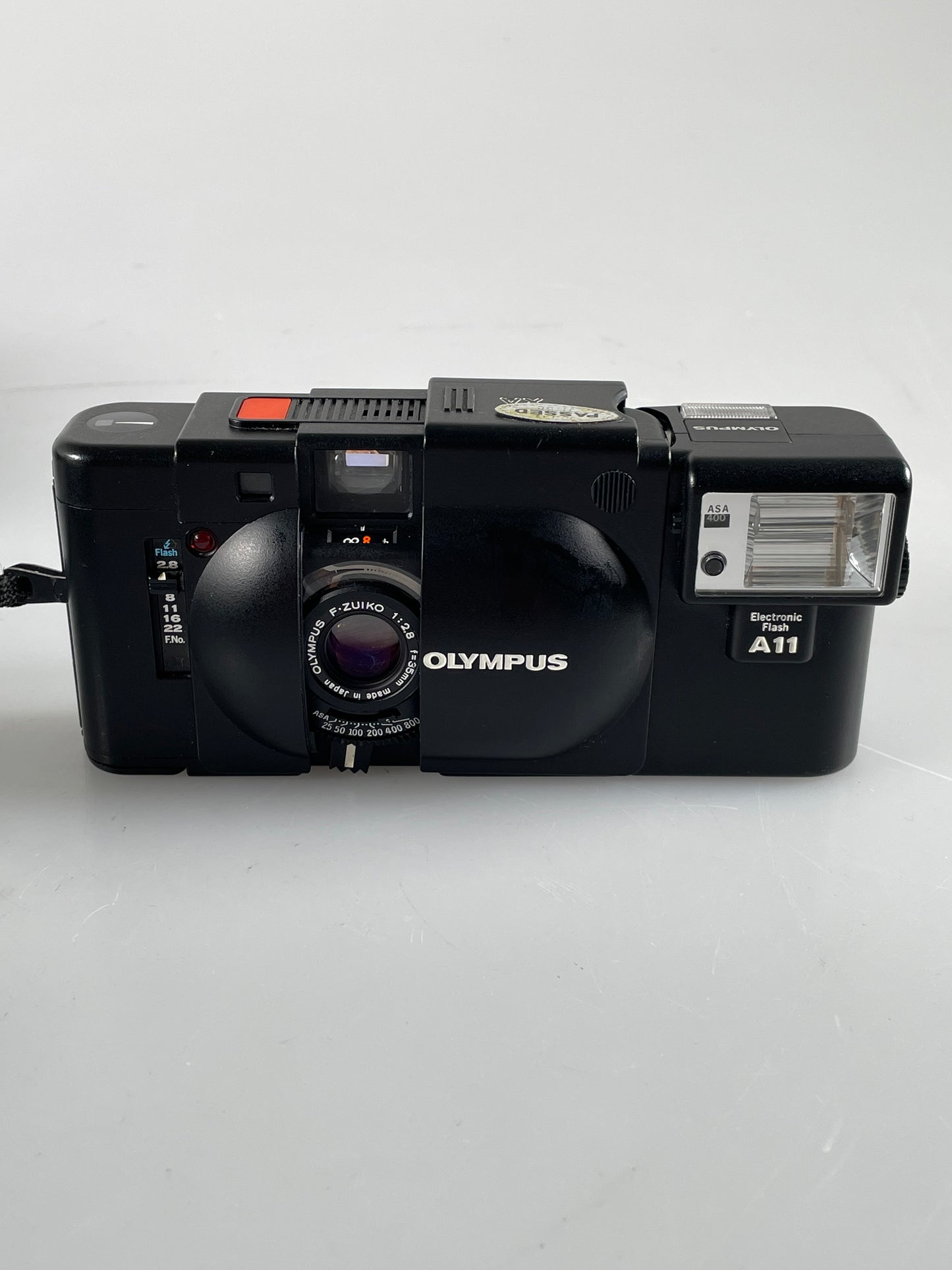 Olympus XA 35mm Rangefinder Camera + A11 Flash