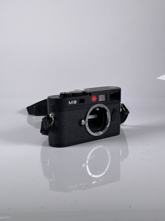 Leica M8 10.3MP Rangefinder Digital Camera Body - Black