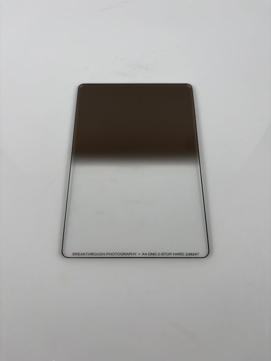 Breakthrough X4 GND 100X150mm 2-Stop hard Neutral Density Filter