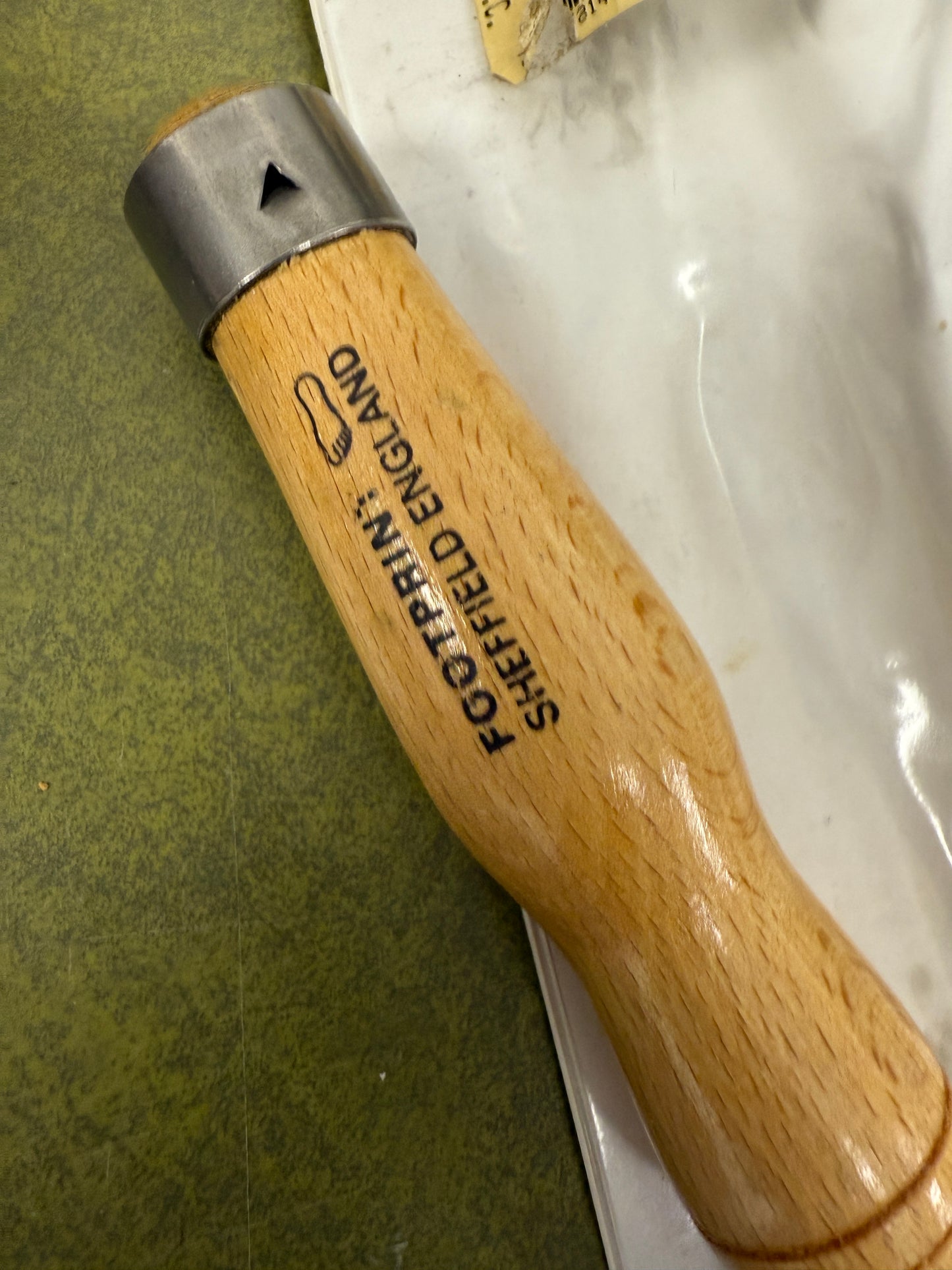 Vintage Footprint 545 sheffield 1/4'' 6mm Spoon Bit Wood Carving Chisel Tool