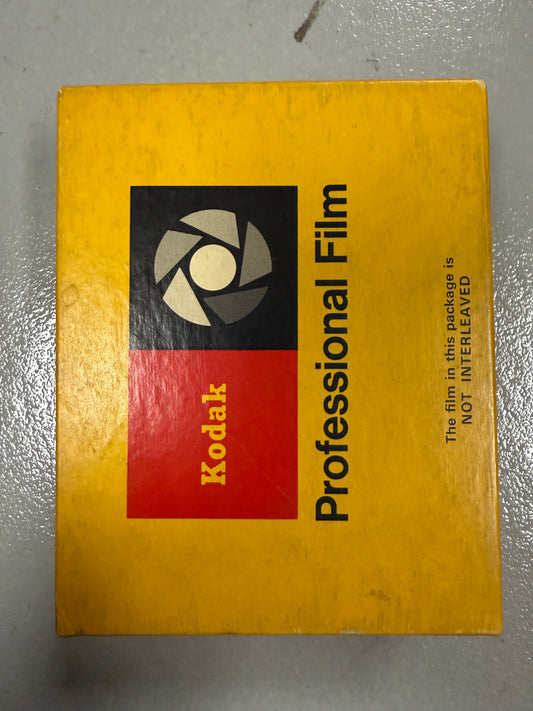 Expired 4x5 KODAK 6127 Commercial Large Format Film 100 Sheets 1977