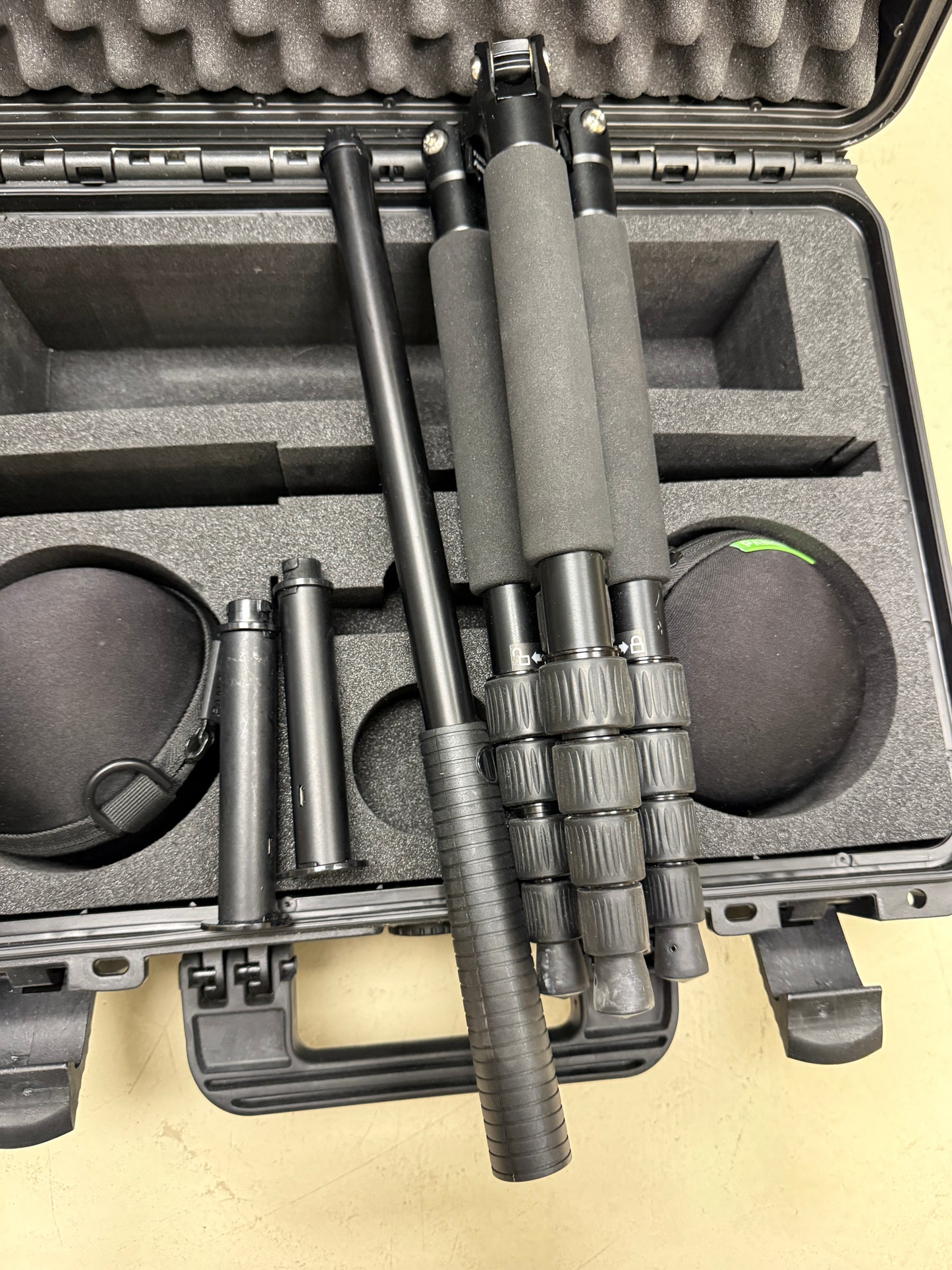 Set of 2 Panono 360° 108MP Cameras with tripod, Case, and pole MVP15