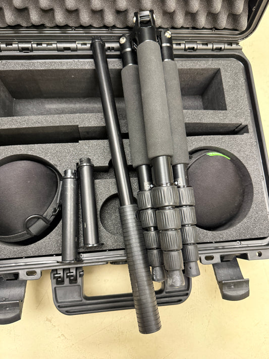 Set of 2 Panono 360° 108MP Cameras with tripod, Case, and pole MVP15