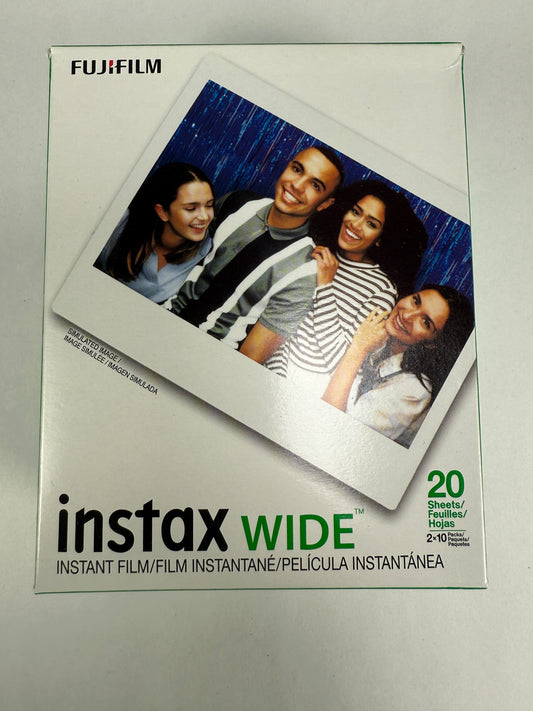 Fujifilm Instax Wide Film - 20 Exposures - 2025