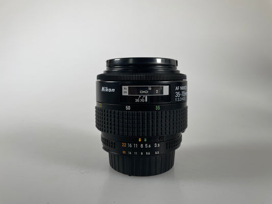 Nikon Nikkor AF 35-70mm f3.3-4.5 Lens Early