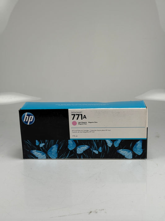 Genuine HP B6Y19A Original Ink Cartridge Inkjet - Light Magenta Exp 2021