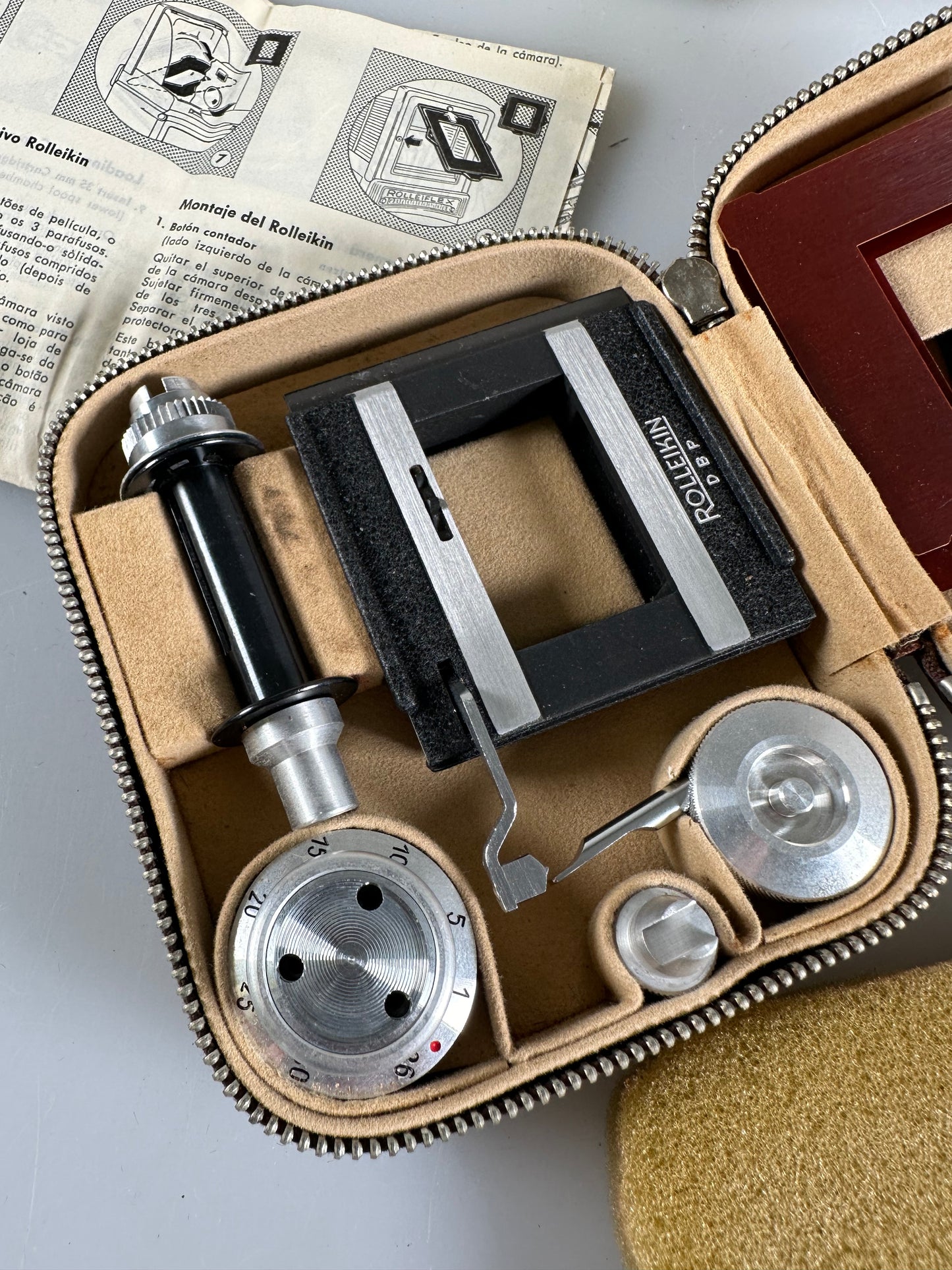 ROLLEIFLEX ROLLEIKIN TLR CONVERSION SET KIT 35MM SIZE FRAMES