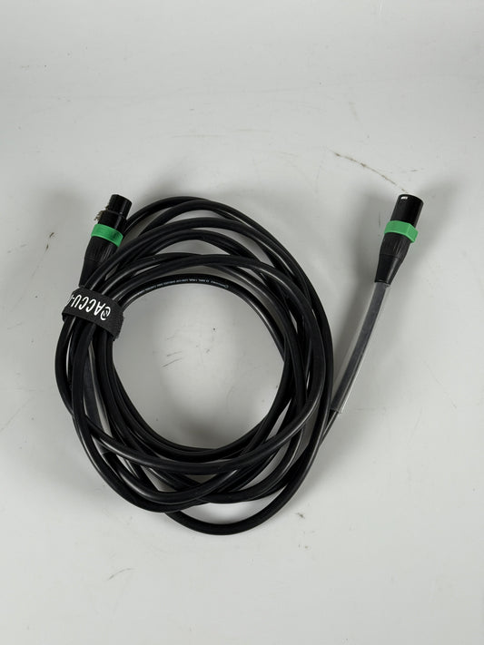 Accu-Cable AC5PDMX15PRO Pro Series DMX Light/Controller 15' 5-Pin Cable lot of 10